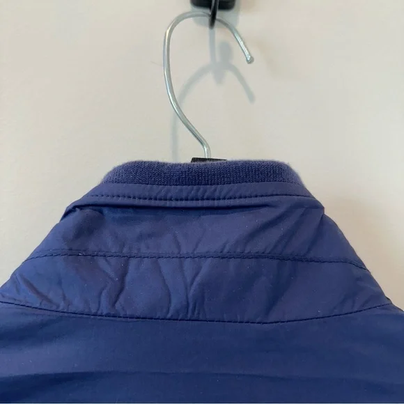 Peter Millar Hartford Jacket Mens Large Blue Full Zip Windbreaker Coat Layering - Picture 14 of 16